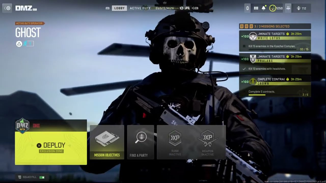 The advanced Warzone S11 EP 7 Task Force 141 Going Dark