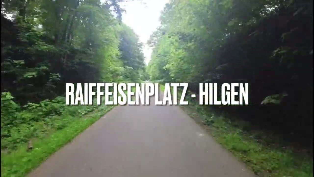 Panorama Radweg Balkantrasse ☀️ Von Hilgen bis Burscheid 🚴 E-Bike Onride/POV (2xSpeed)