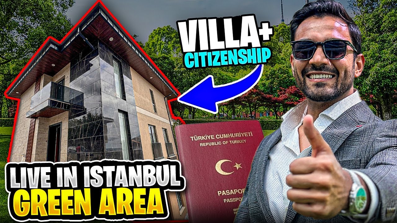 Istanbul Villa for Pakistanis & Indians & Bangladesh + Turkish citizenship 🇹🇷