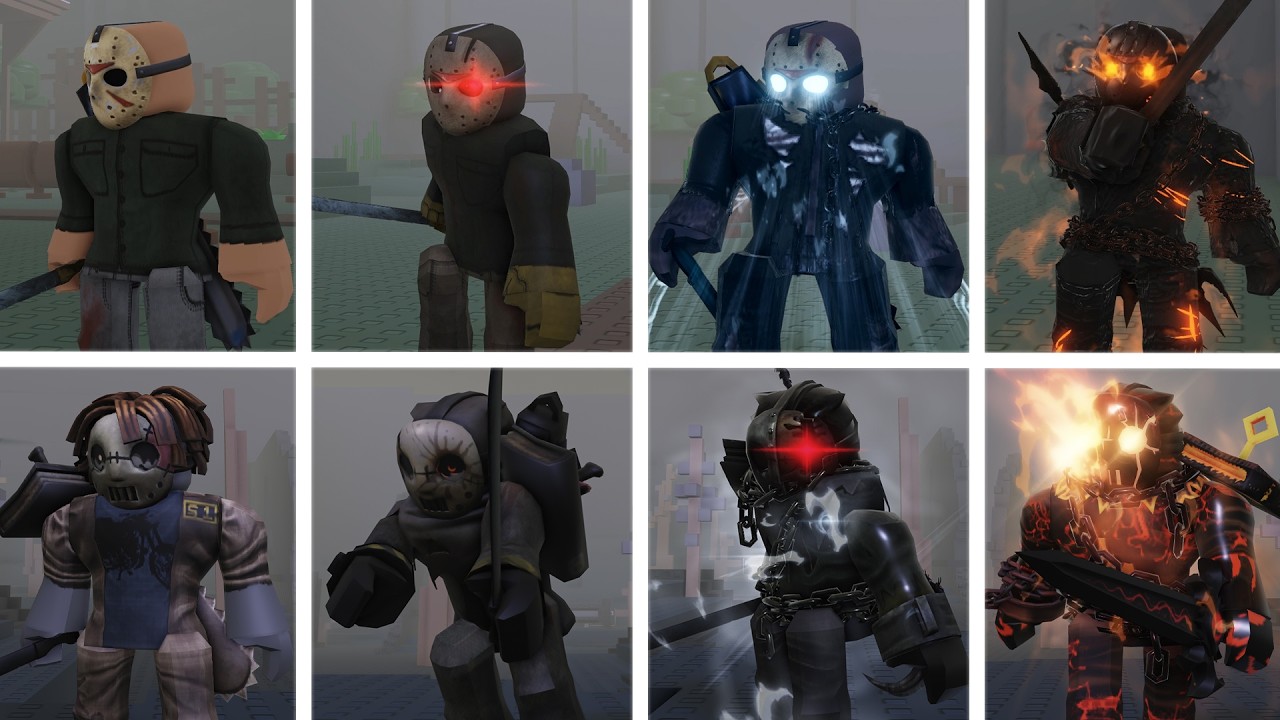 Forsaken: EVERY OLD VS NEW Jason - Slasher Milestone Comparison