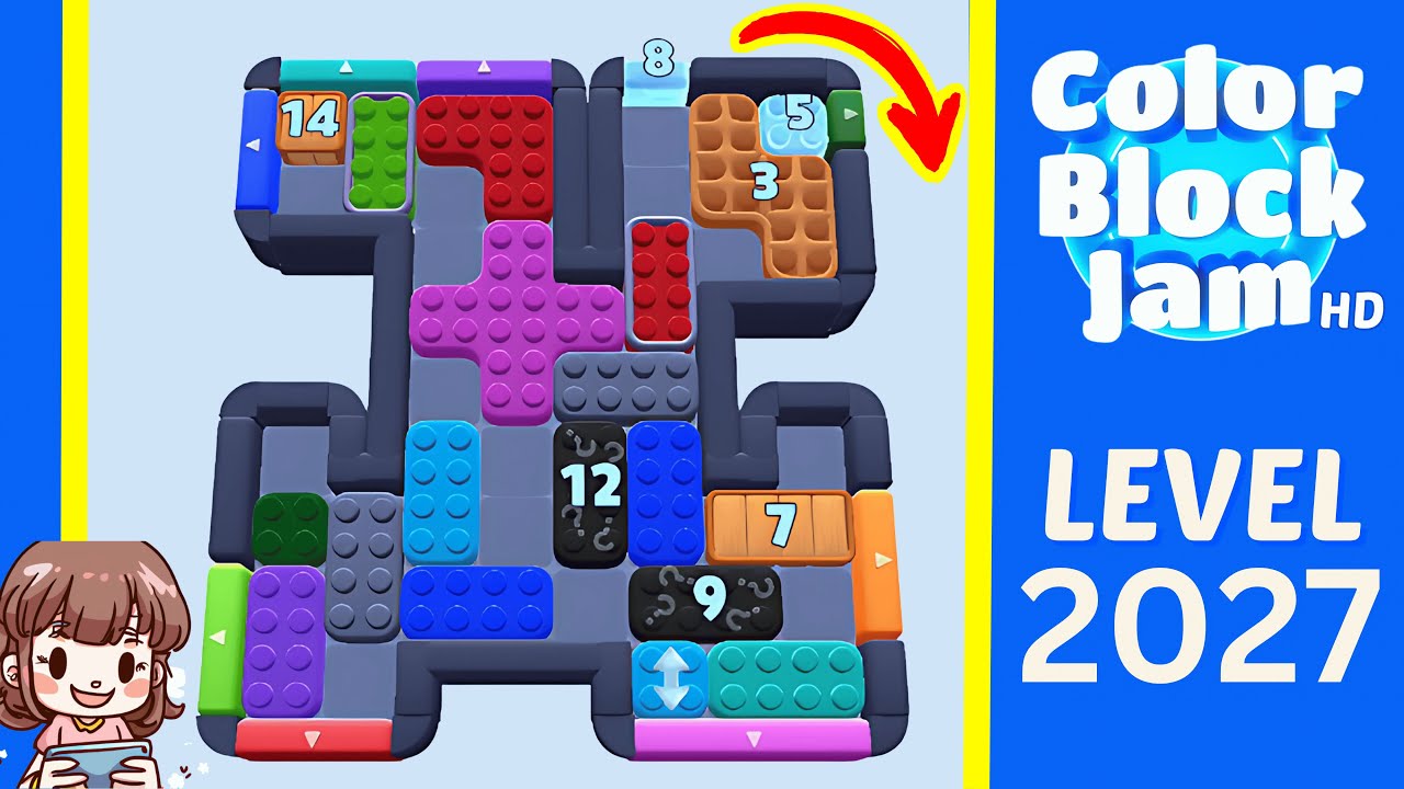 Color Block Jam Level 1126 (2027) Solution Walkthrough