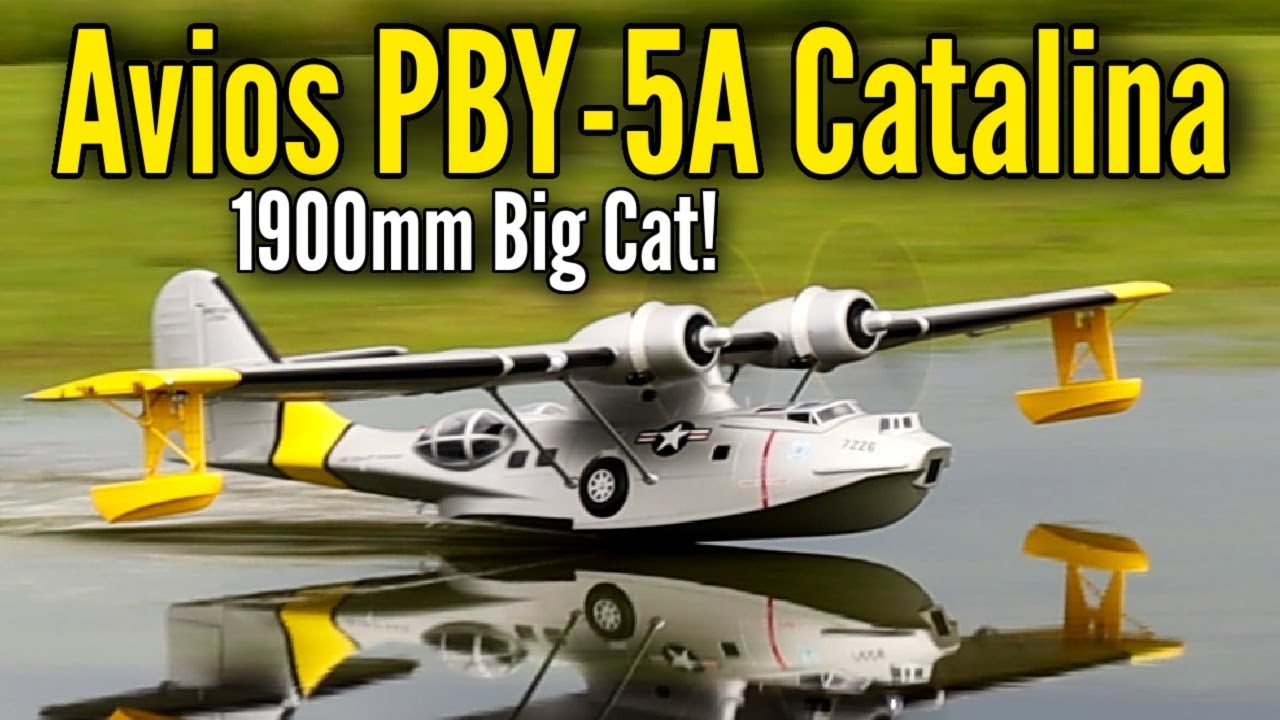 Avios PBY-5A Catalina U.S.C.G. Seaplane1900mm PNF - Model AV8R Review