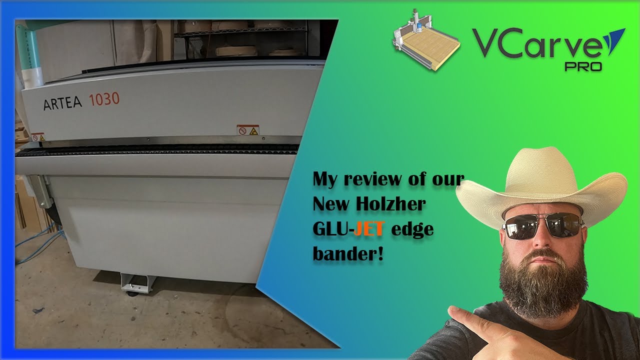 Our new Holzher GLU-JET Edge Bander