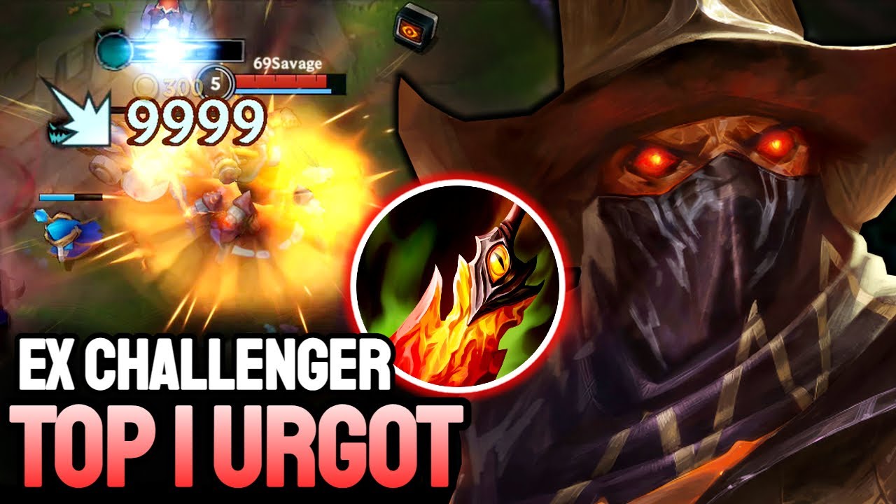 WILD RIFT URGOT - TOP 1 URGOT GAMEPLAY - EX CHALLENGER RANKED