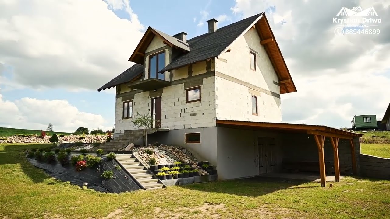 Dom w pięknej okolicy - Sławki gm. Somonino