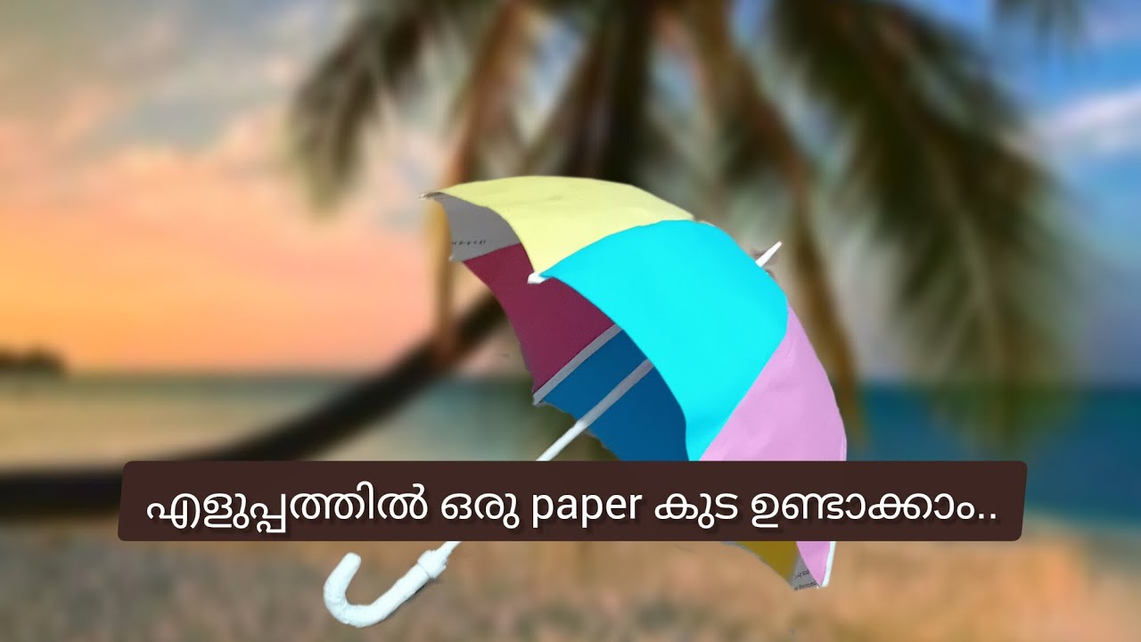 How to make a easy paper umbrella..?.# DIY # craft # craft making #