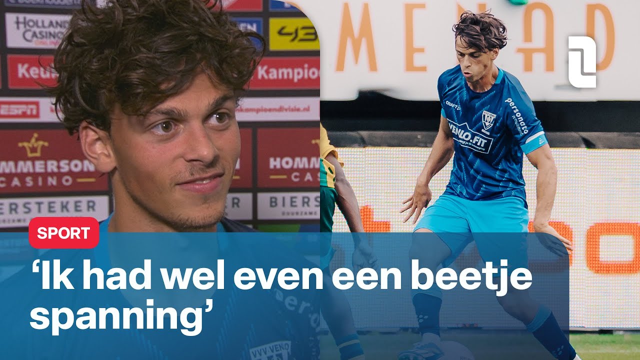 Naïm Matoug over zijn debuut bij VVV-Venlo | L1Nieuws