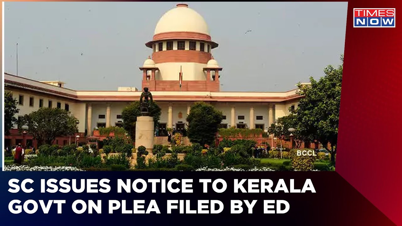 Kerala Gold Smuggling Case : SC Issues Notice To Kerala Government, Next Hearing On October 20