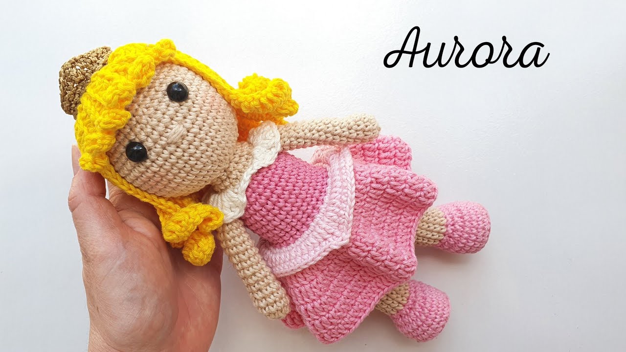AURORA - COLEÇÃO PRINCESAS AMIGURUMI