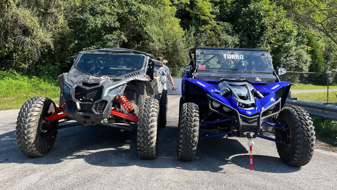 Turbo YXZ on 32s vs 2022 Can Am X3 on 34s 1/4 mile drag race !!!