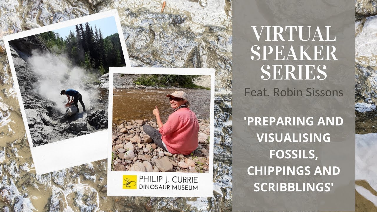 Robin Sissons - PREPARING AND VISUALISING FOSSILS, CHIPPINGS & SCRIBBLINGS