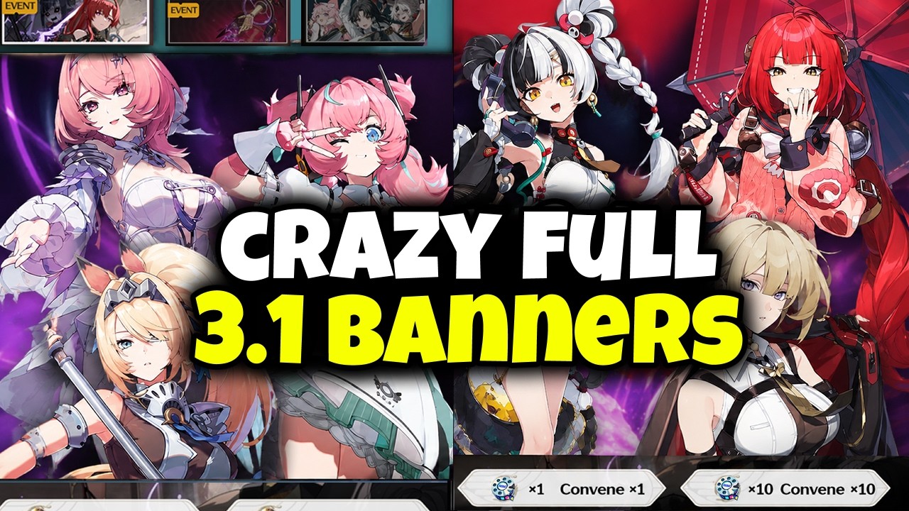 NEW UPDATE! FULL 3.1 ANNIVERSARY LINEUP &mdash; Remielle & Sigrid Beta Kits, Who To Pull - zzz
