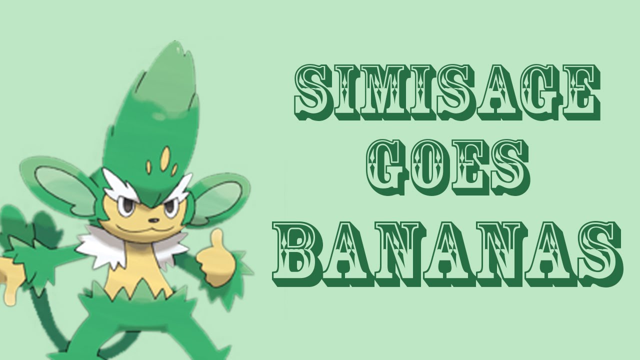 Pokemon Showdown | PU Tier | Simisage goes bananas #01
