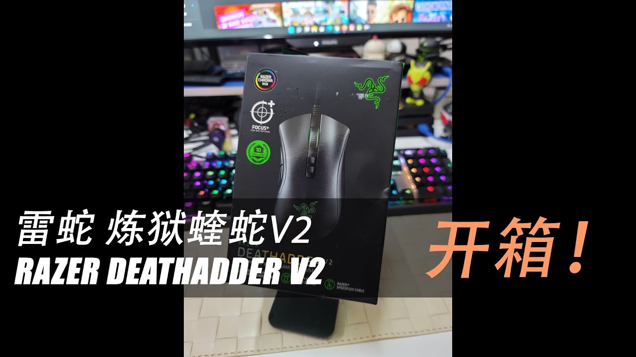 雷蛇 炼狱蝰蛇V2 Razer Deathadder V2 ENG SUB