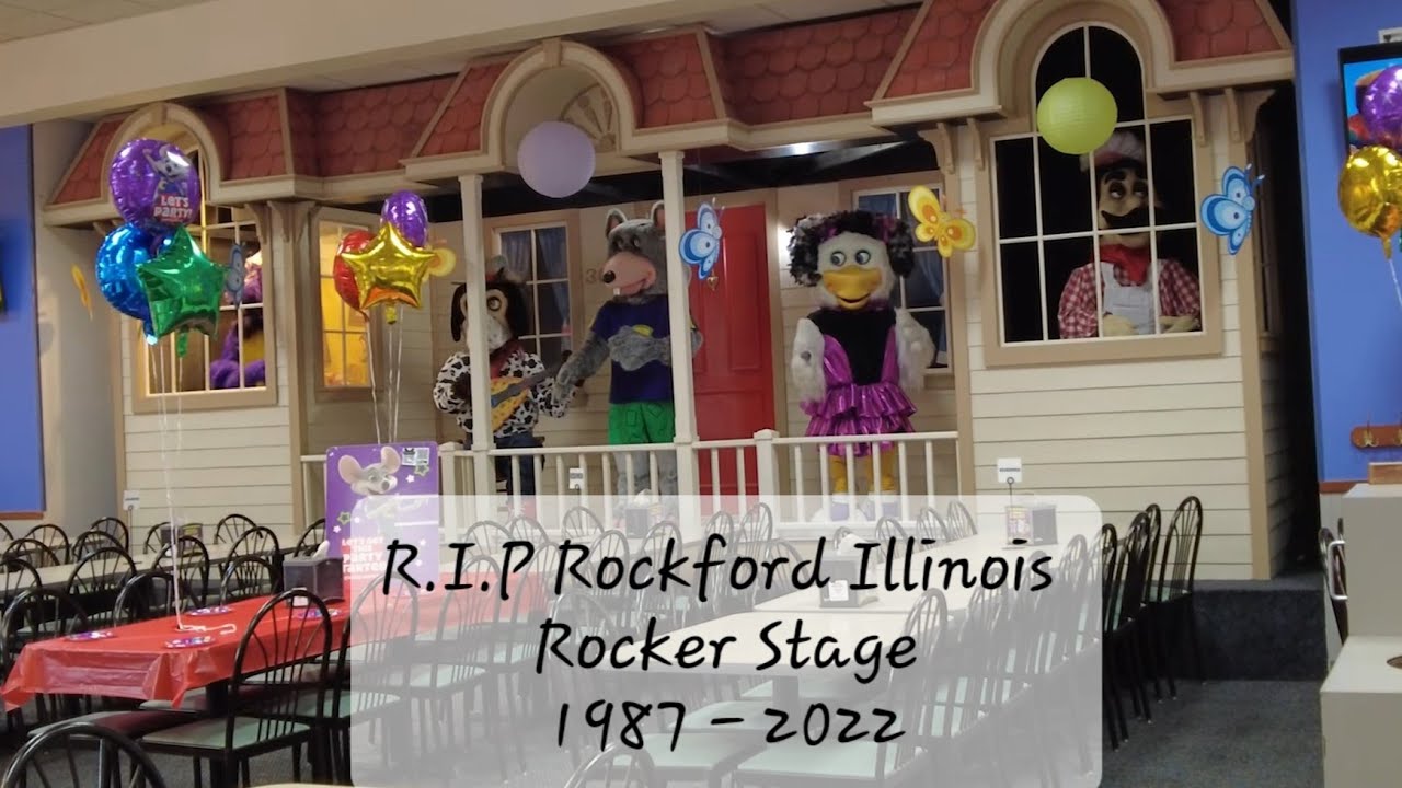 Tribute to The Last Rocker Stage (Rockford Illinois) Chuck E. Cheese