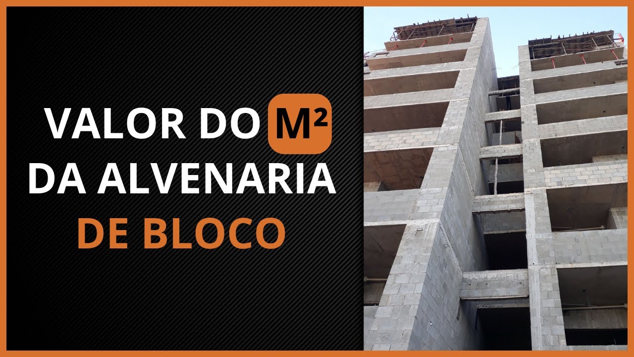 APRENDA A CALCULAR O M&sup2; - ALVENARIA DE BLOCO ESTRUTURAL