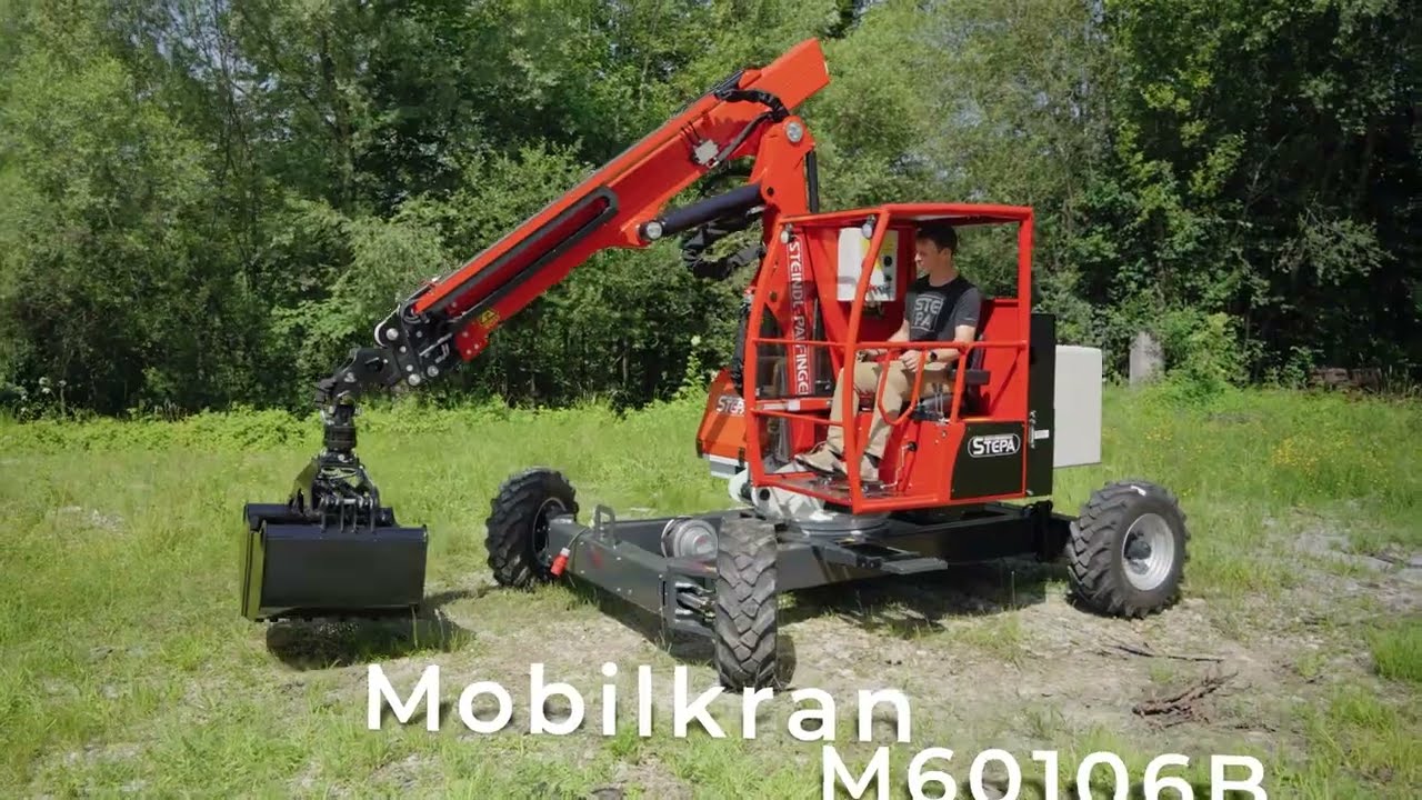 STEPA Mobilkran M60106B mit Dieselmotor