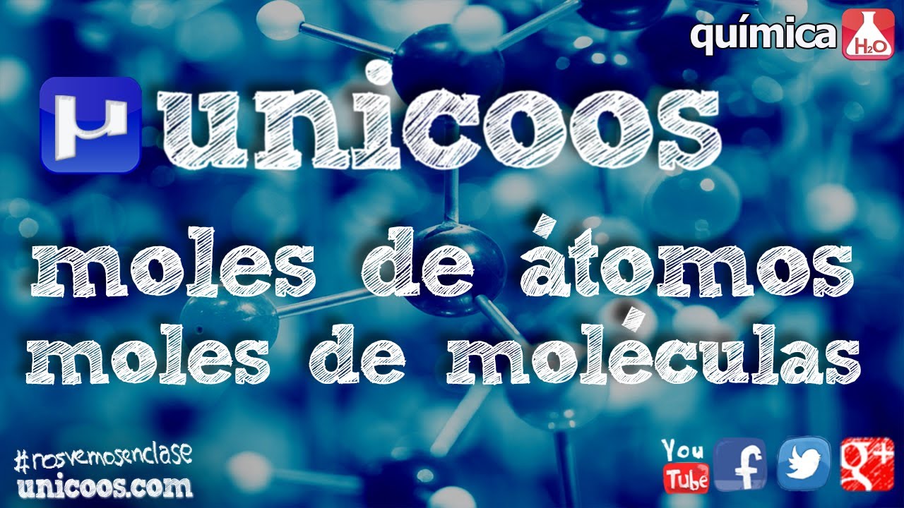 QUIMICA moles de átomos y moléculas SECUNDARIA (4ºESO)