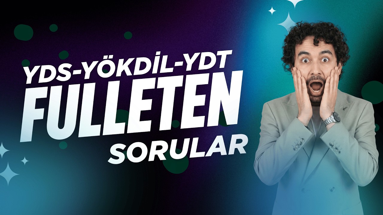 YDS/YÖKDİL Gramer ve Kelime Sorularında FULLETEN Taktikler (Ücretsiz PDF)