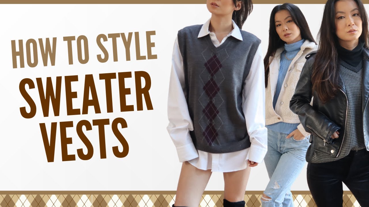 How to Style Sweater Vests