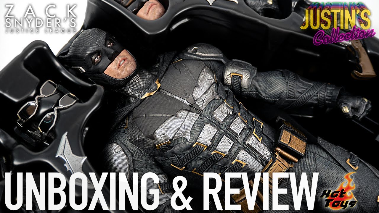Распаковка и обзор тактического костюма Batman 2.0 от Hot Toys «Лига Справедливости» Зака ​​Снайдера