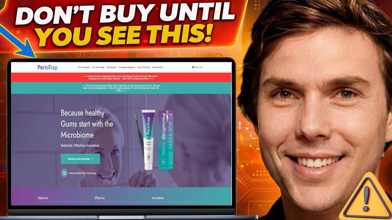 PerioTrap Toothpaste Review - Does It Really Work? My Honest Experience