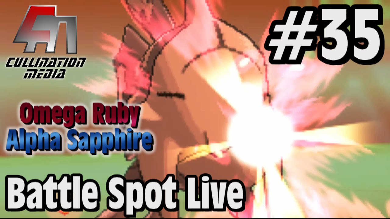 Pokemon Omega Ruby and Alpha Sapphire: Battle Spot Live #35: Rockin' with Relicanth!