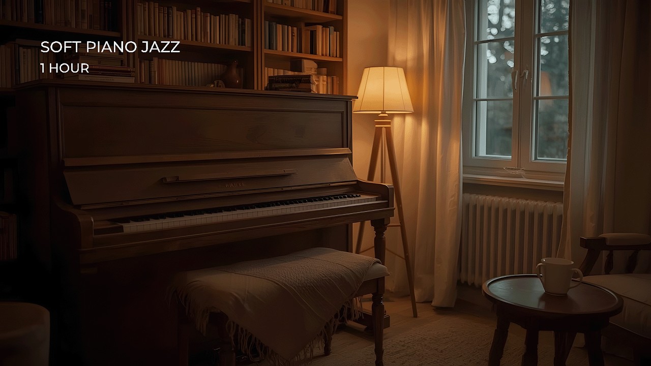 Warm Evening Piano Jazz | 1 Hour Relaxing Music for Study, Focus & Calm