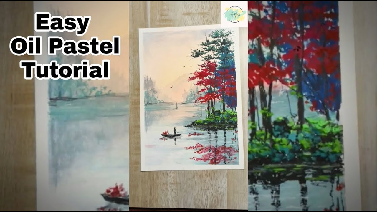 Oil Pastels for Beginners - EASY Oil Pastel Tutorial