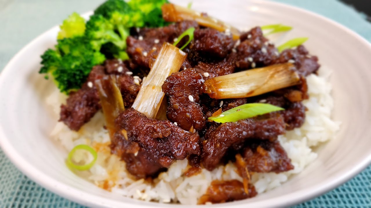 Easy Air Fryer Mongolian Beef || Better than take out