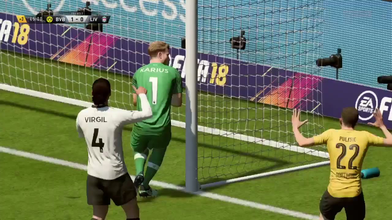 Xbox One FIFA 18 Part 20 Borussia Dortmund VS Liverpool