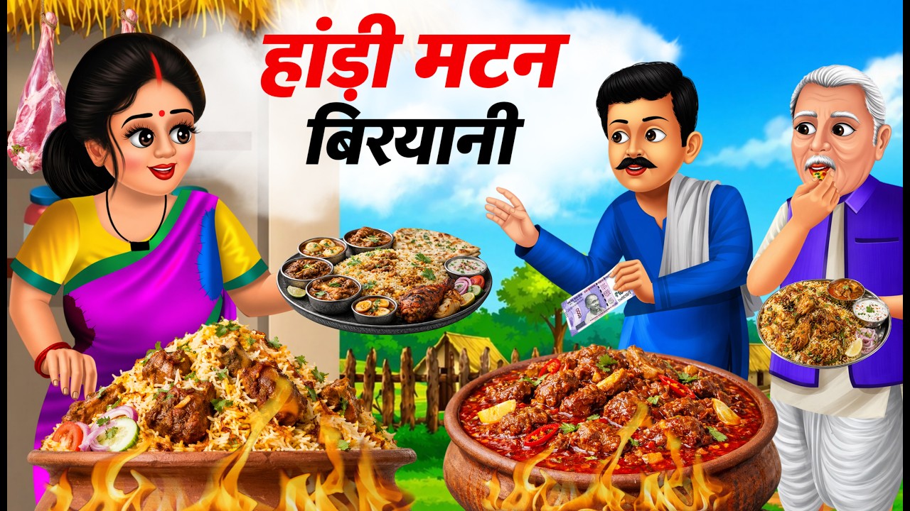 हांडी मटन बिरयानी वाला | Handi Spicy Chikken Biryani Wala | kahani | kahaniyan| hindi story