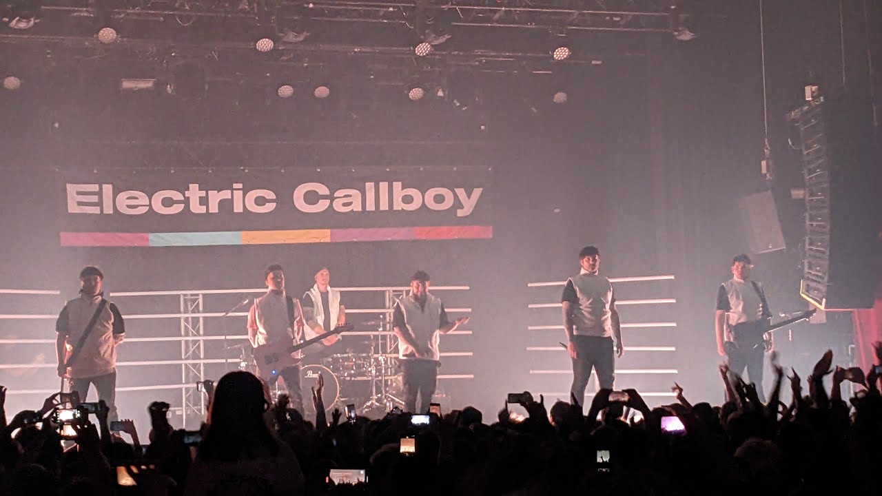 Electric Callboy - The Scene - live in Paris Le Bataclan - 16/01/2023