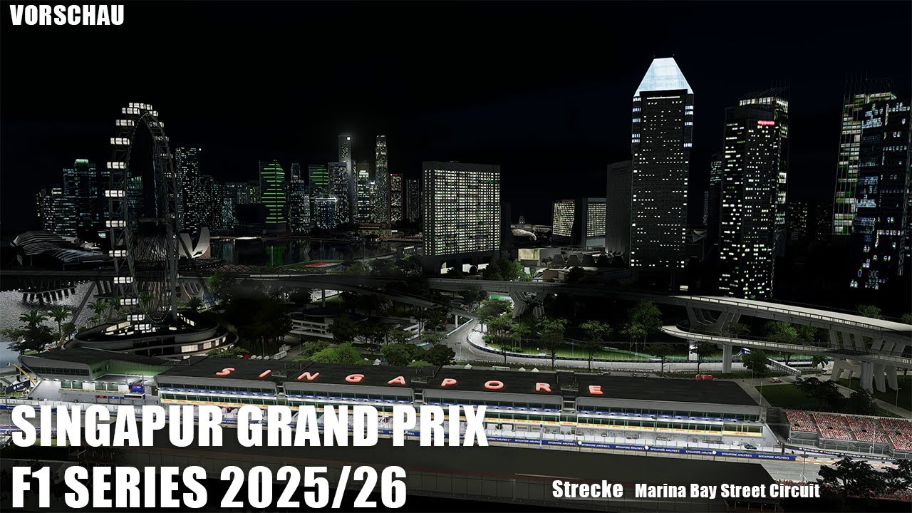 F1 SERIES 2025/26: SINGAPUR GRAND PRIX (HIGHLIGHTS)