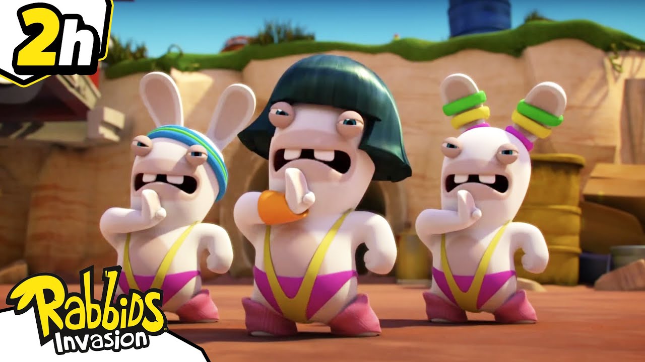 ¡Mira Quién Baila! Los Rabbids lo dan todo en la Pista | Rabbids La Invasión 🐰 | Dibujos animados