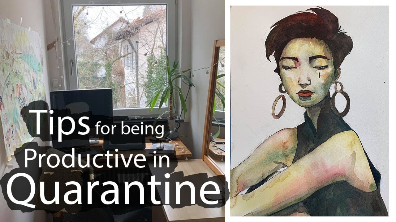 Trying to be productive in Quarantine - ARTIST EDITION