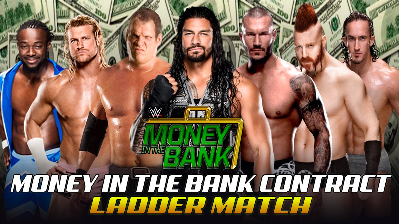 WWE Money in the Bank 2015 - Money in the Bank 2015 Ladder Match!!