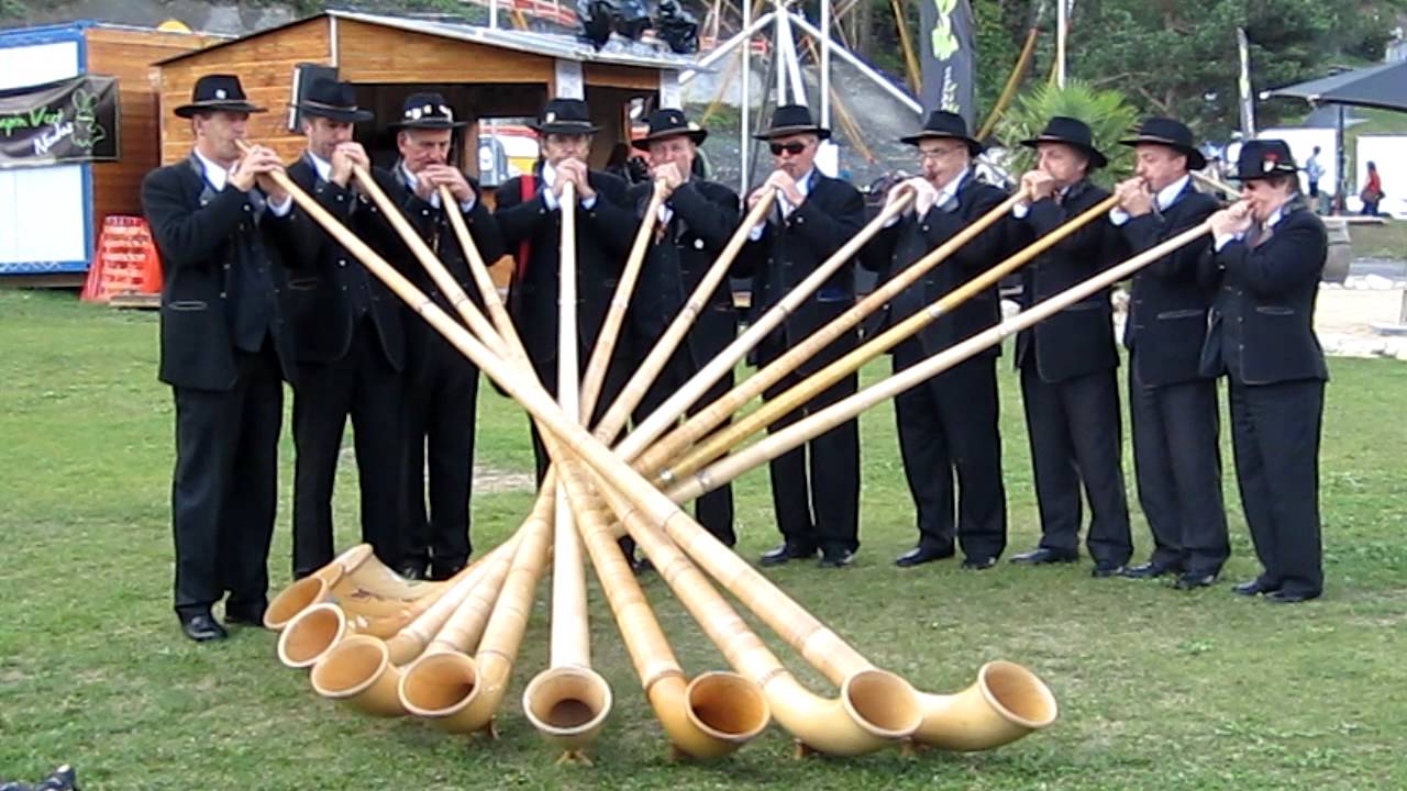 Alphorn Festival Nendaz Switzerland 2011