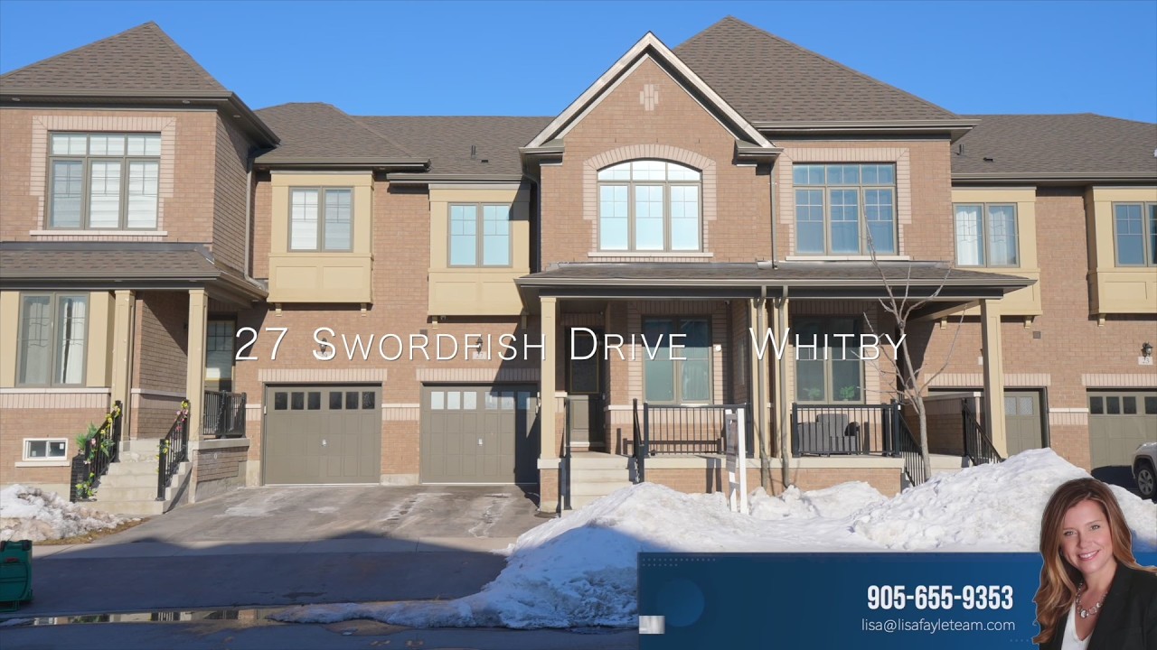 Lisa Fayle Just Listed | 27 Swordfish Dr, Whitby | Whitby Homes For Sale