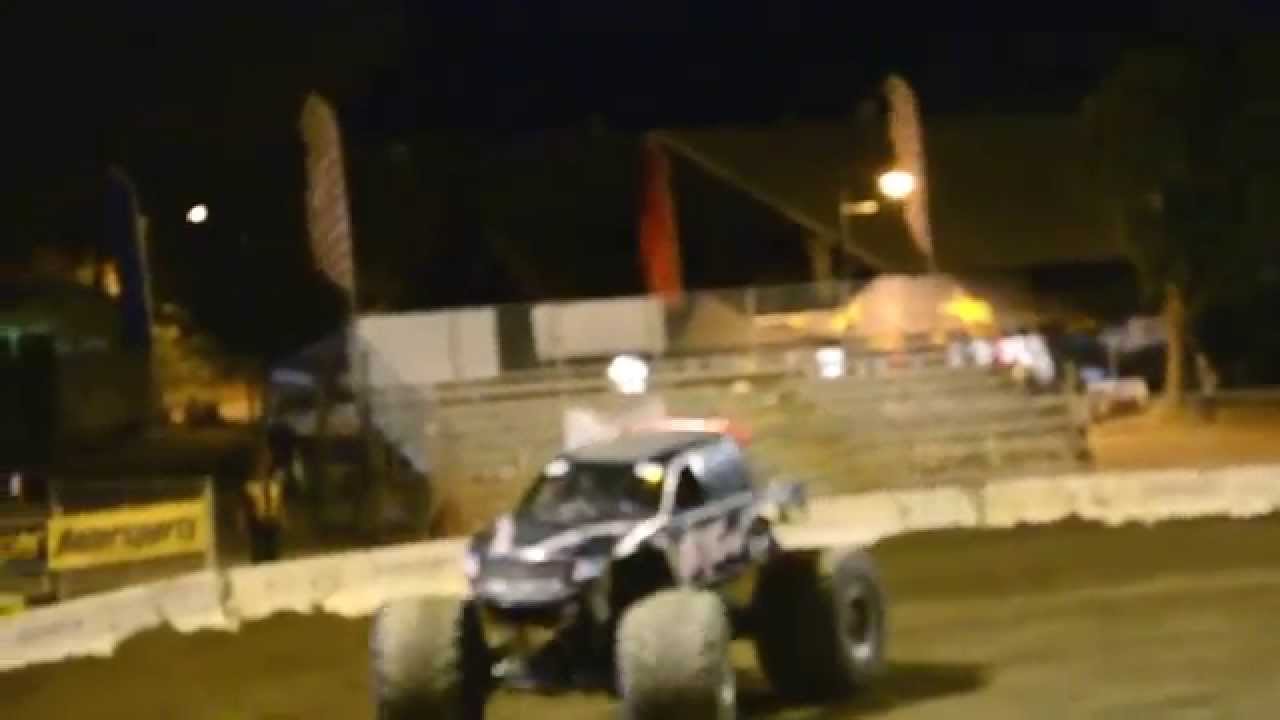 Monster Truck "OutLaw" Does a Back Flip in HD!