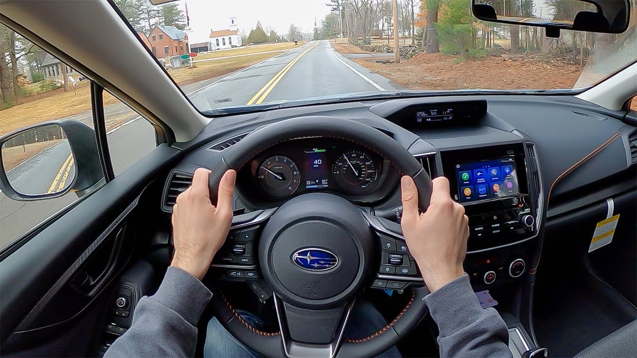 2021 Subaru Crosstrek- POV Test Drive by Tedward (Binaural Audio)