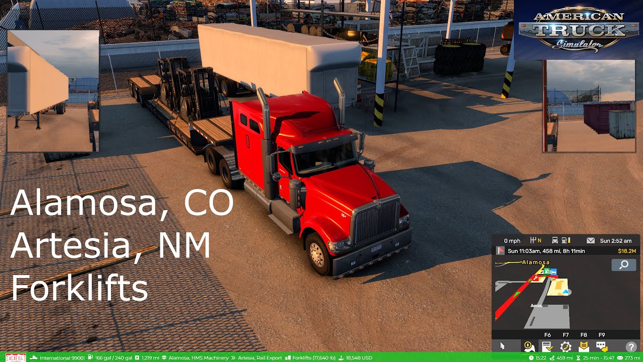 American Truck Simulator - Alamosa, CO - Artesia, NM