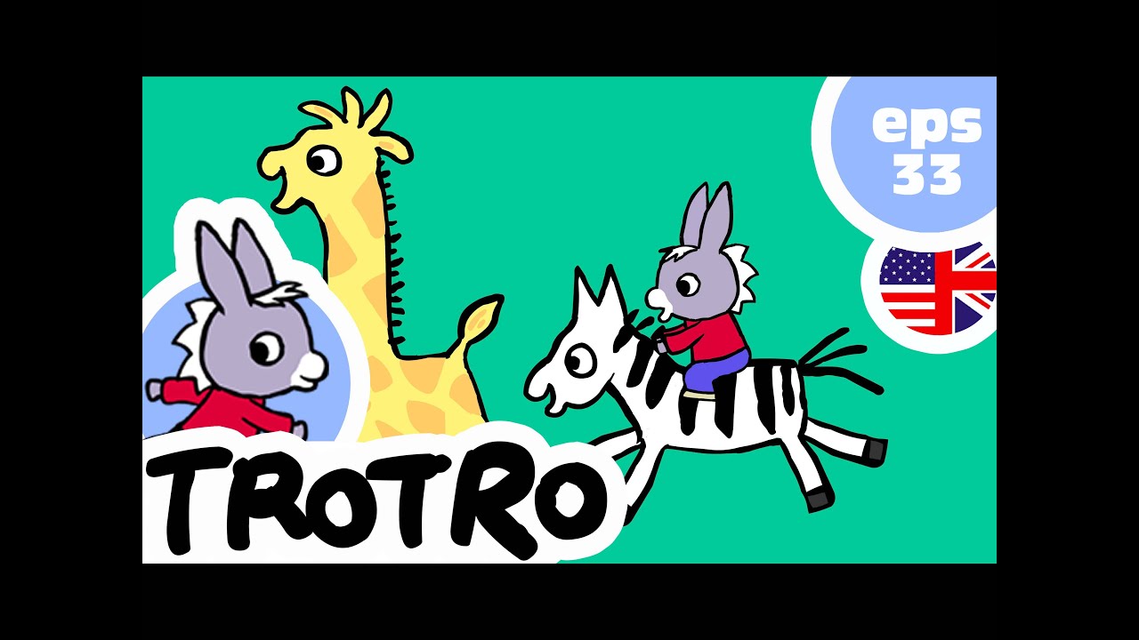 TROTRO ENGLISH - 🐻EP33🐻 - Trotro finds teddy