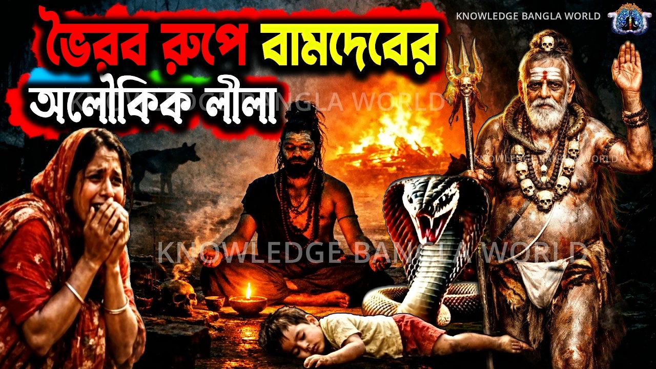 গভীর শ্মশানে বাচ্চাটিকে শুইয়ে দিলেন | মা-বাবা জ্ঞান শূন্য! বামাখ্যাপা বাবা করলেন লীলা | BAMDEB LILA