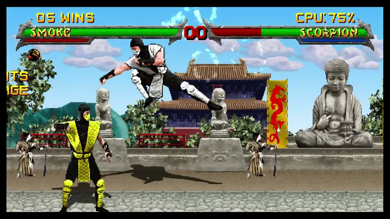 Mortal Kombat II Remix: Revision 1.2.1 - Smoke Classic