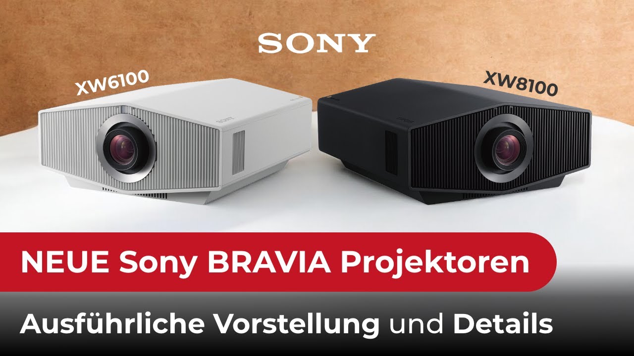 Neue Sony Heimkinoprojektoren | BRAVIA Projector 8 (VPL-XW6100) und BRAVIA Projector 9 (VPL-XW8100)