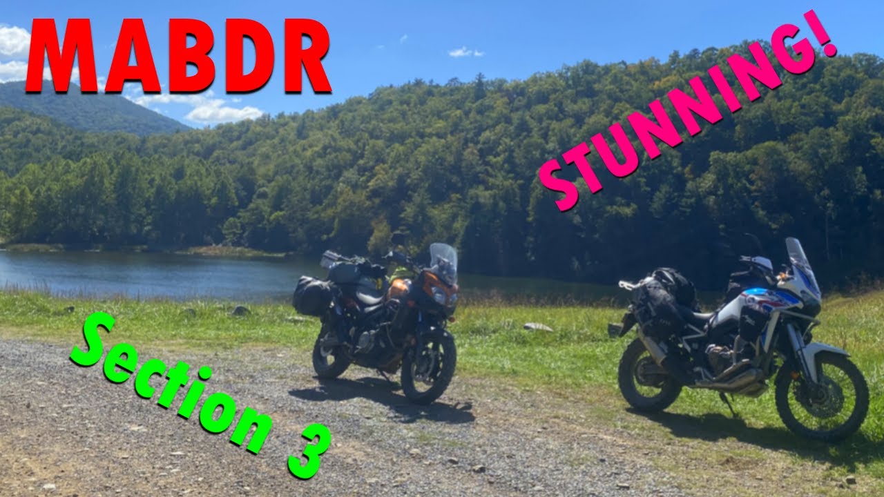 MABDR, Section 3. 2021 Africa Twin and a 2012 Suzuki VStrom nearly 200 incredible miles!