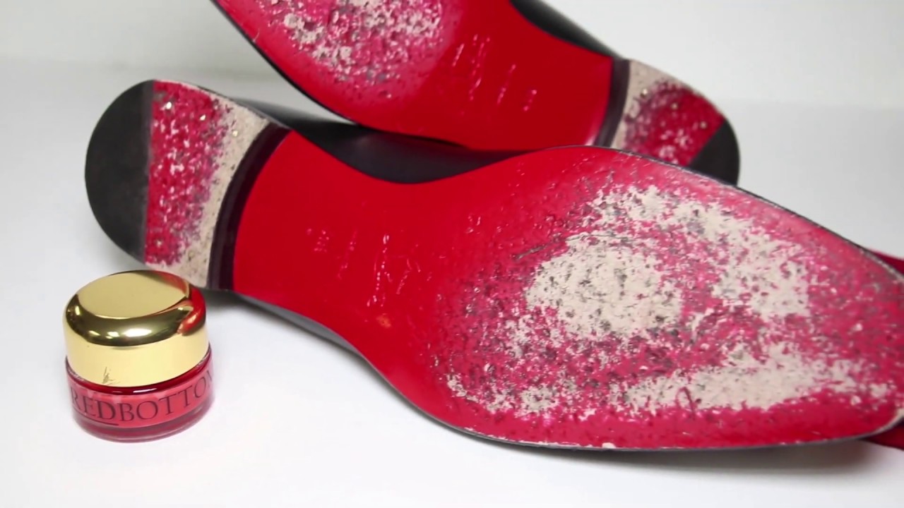LuxDR RedBottom Rx Paint for Restoration and Protection of Christian Louboutin Soles