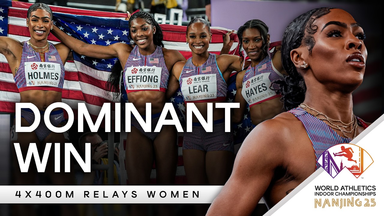 Women's 4x400m Final | World Indoor Championships Nanjing 25
