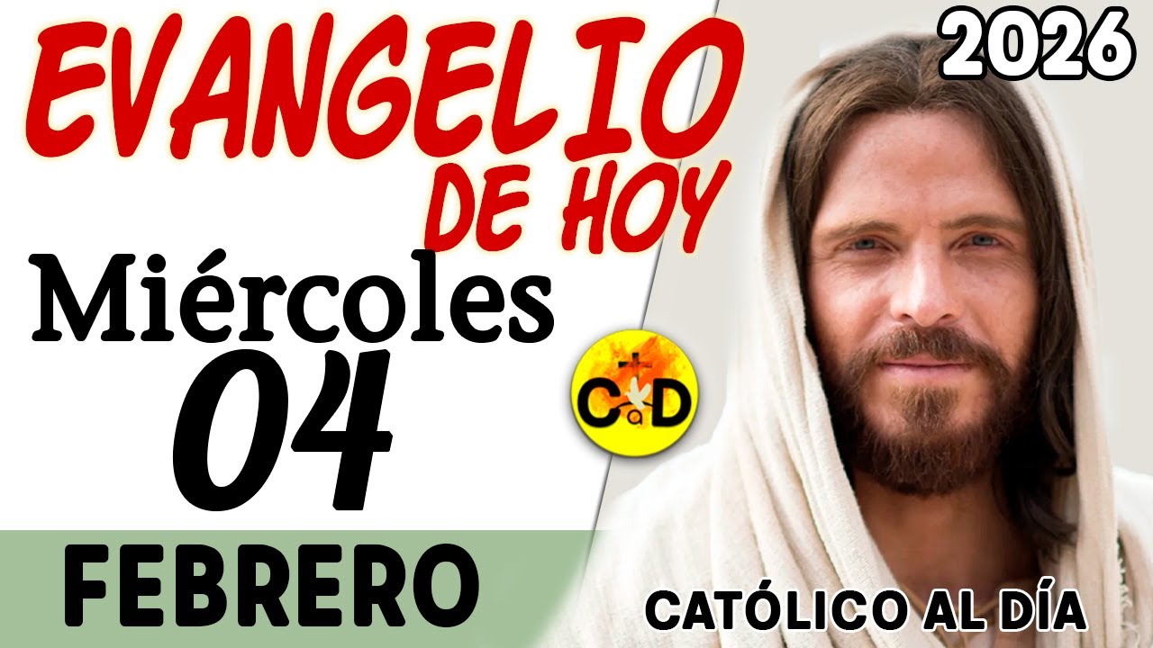 EVANGELIO de HOY miércoles 04 de Febrero 2026 | Marcos 6, 1-6 REFLEXIÓN Católica | Católico al Día